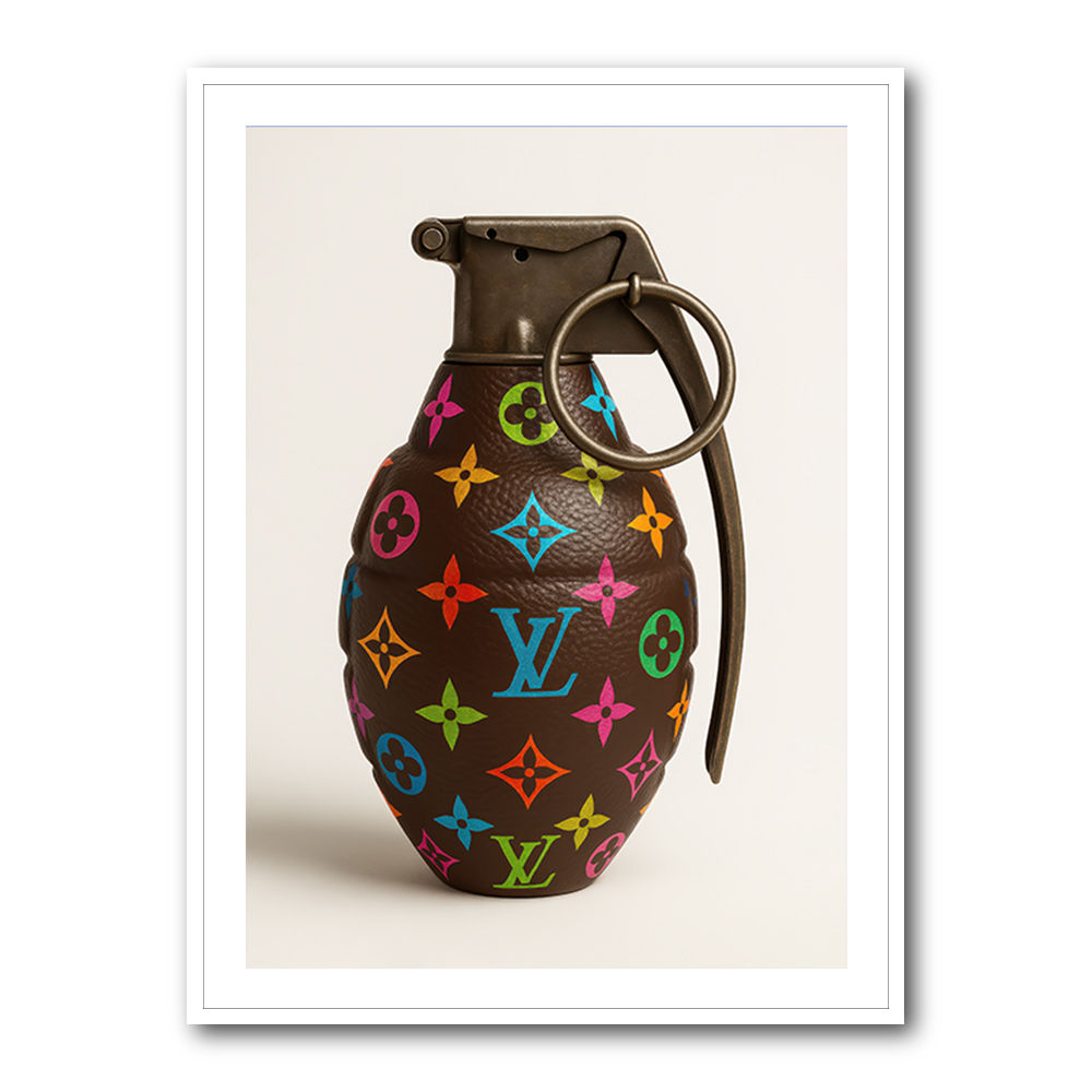 Louis Vuitton Fashion Inspired Grenade 3 Wall Art